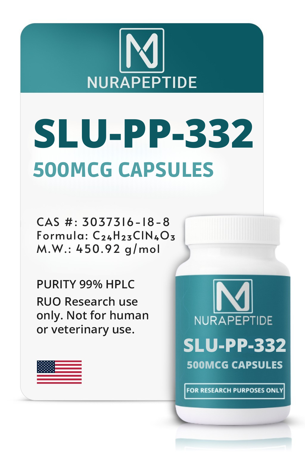 SLU-PP-332 500MCG Capsules