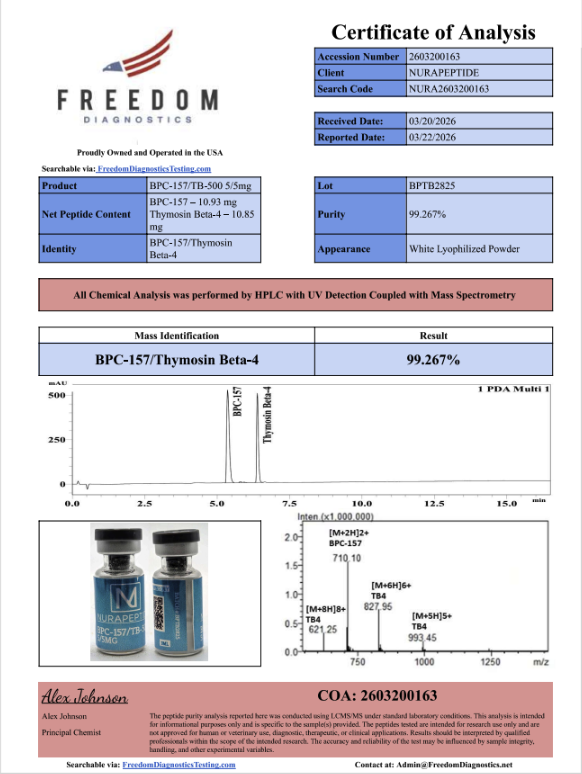 Wolverine Blend ( BPC-157 / TB-500 ) Wolverine Blend ( BPC-157 / TB-500 )