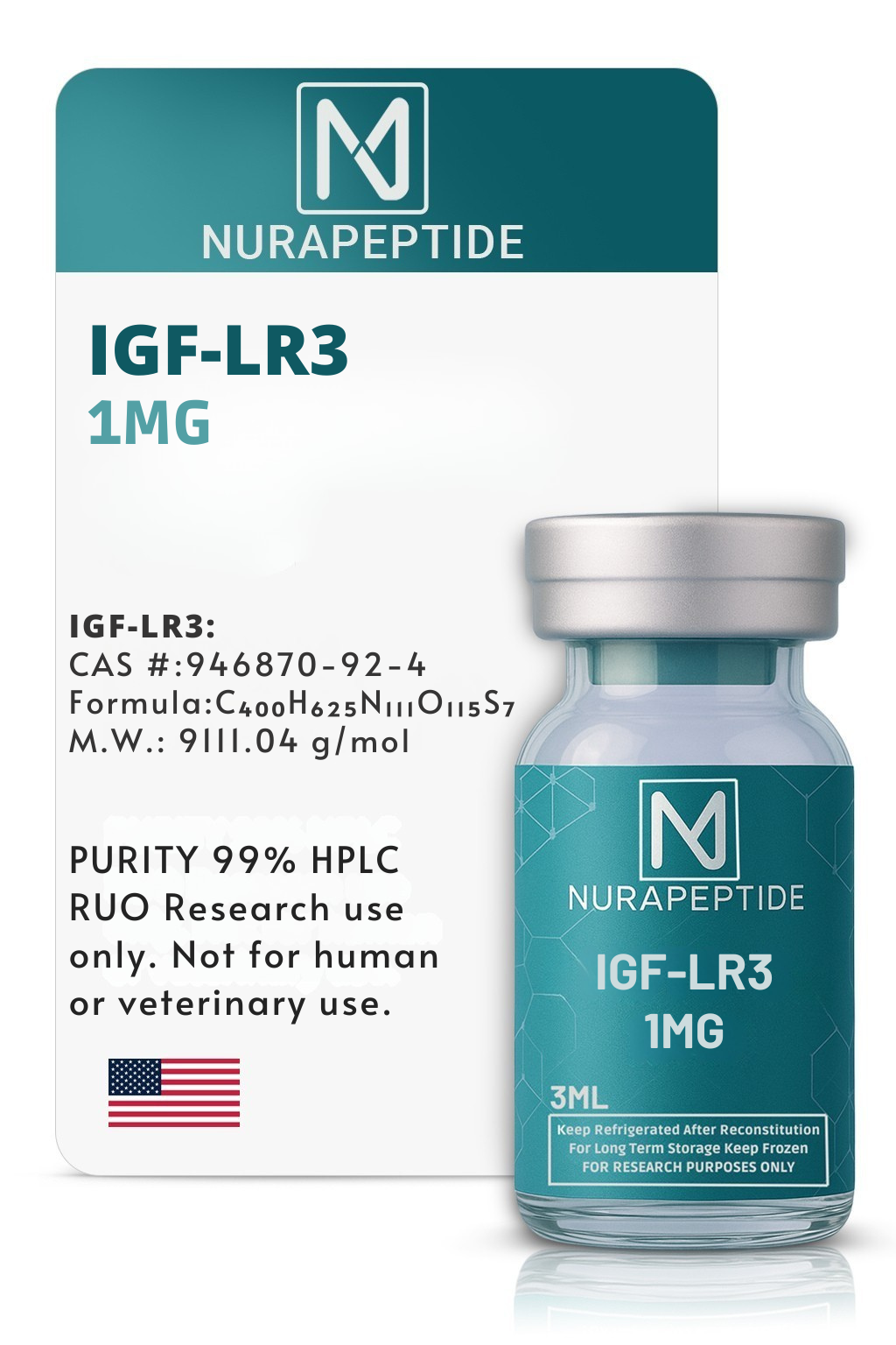 IGF1-LR3 1MG Analytical Laboratory Reagent
